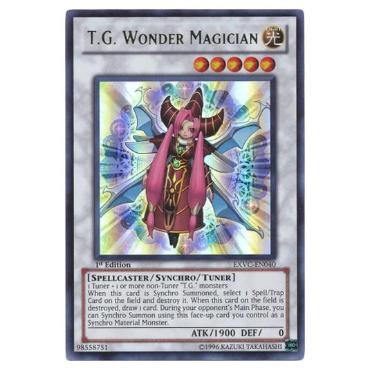 Yu-Gi-Oh! - Extreme Victory - T.G. Wonder Magician (Ultra Rare) EXVC-EN040