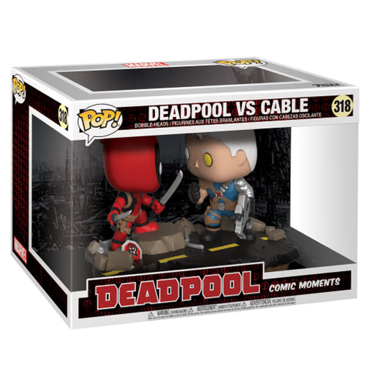 Funko POP! Marvel Movie Moments - Deadpool vs Cable - 2 Pack