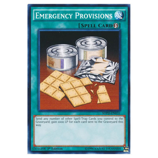 Yu-Gi-Oh! - Pendulum Domination Structure Deck - Emergency Provisions (Common) SDPD-EN031
