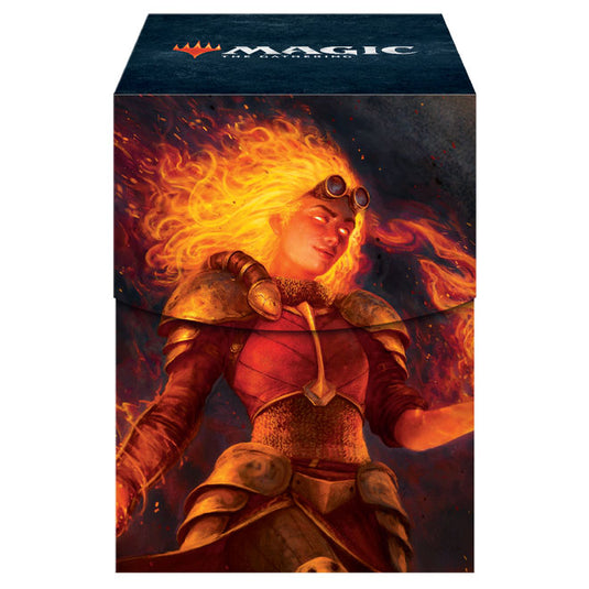 Ultra Pro - Pro-100+ Deck Box - Magic the Gathering Core Set 2021 - Chandra, Heart of Fire