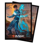 Ultra Pro - Standard Deck Protectors - Magic The Gathering Zendikar Rising - Jace, Mirror Mage (100 Sleeves)