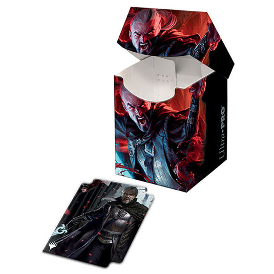 Ultra Pro - Magic The Gathering - Innistrad Crimson Vow - Pro 100+ Deck Box - Odric, Blood-Cursed