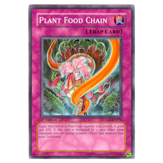 Yu-Gi-Oh! - Crossroads of Chaos - Plant Food Chain (Common) CSOC-EN076