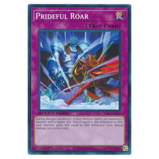 Yu-Gi-Oh! - Speed Duel Starter Decks - Twisted Nightmares - Prideful Roar (Common) SS05-ENB30
