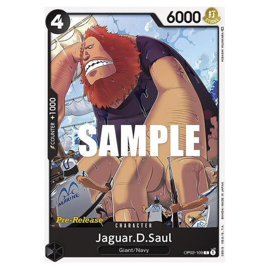 One Piece - OP-02: Paramount War Promos - Jaguar.D.Saul - OP02-109