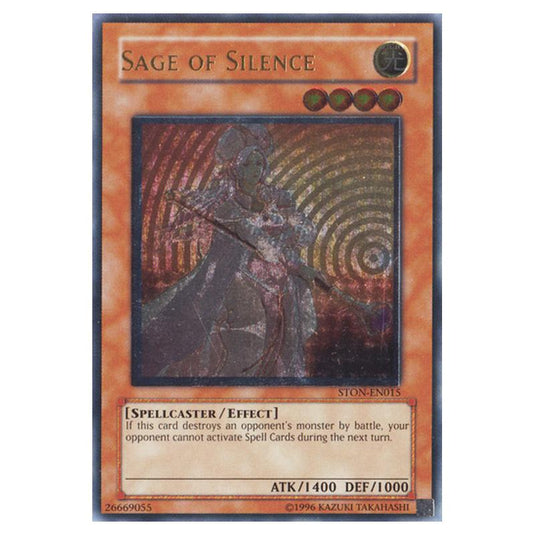 Yu-Gi-Oh! - Strike of Neos - Sage of Silence (Ultimate Rare) STON-EN015