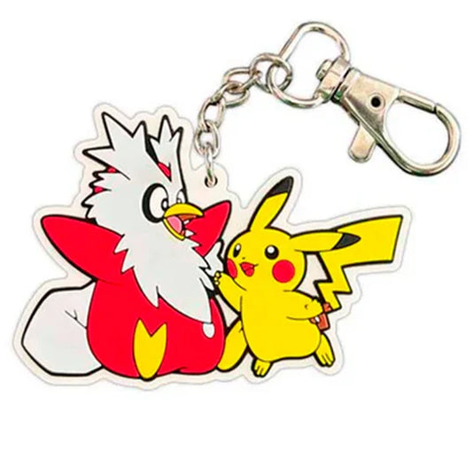 Delibird & Pikachu Keyring