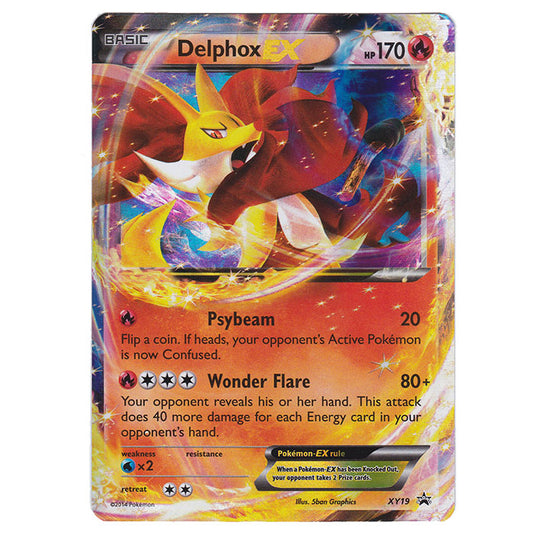 Pokemon - XY - XY Black Star Promos - Delphox EX - XY19