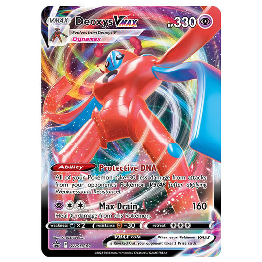 Pokemon - Sword & Shield - SWSH Black Star Promos - Deoxys VMAX - SWSH267