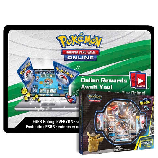Pokemon - Detective Pikachu - Greninja-GX Case File - Online Code Card Pokemon - Detective Pikachu - Greninja-GX Case File - Online Code Card