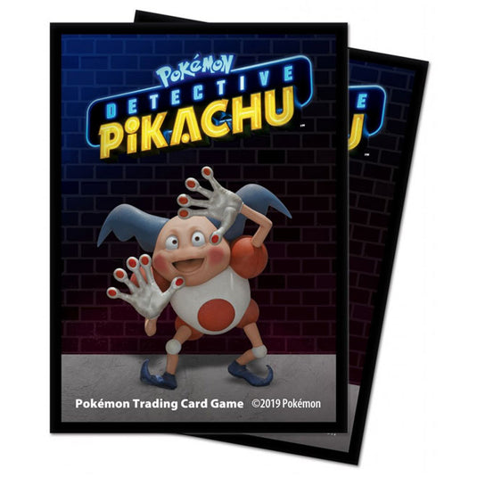 Ultra Pro - Deck Protector Sleeves - Detective Pikachu - Mr. Mime - (65 Sleeves)