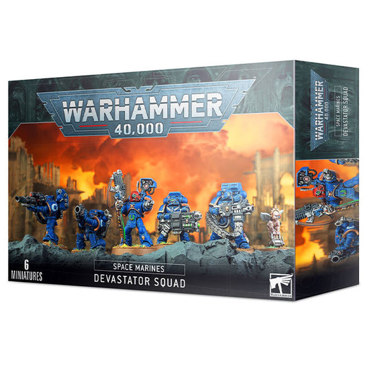 Warhammer 40,000 - Space Marines - Devastator Squad