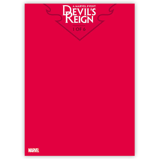 Devil's Reign - Issue 1 - Red Blank Variant