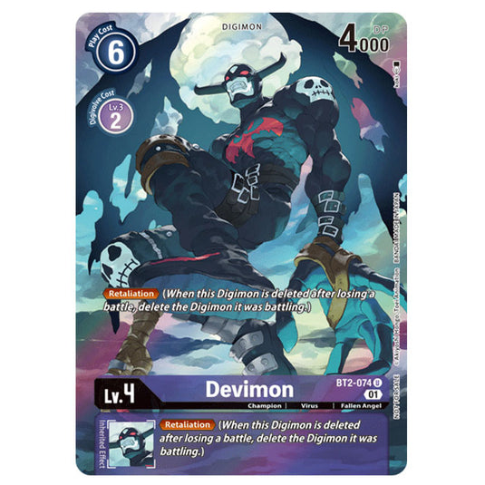 Digimon Card Game - Devimon (Alternate Art) BT6 1st Anniversary Pack - BT2-074