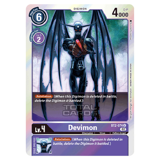 Digimon Card Game - RB-01: Resurgence Booster - Devimon - (Alternative Art) - BT2-074a