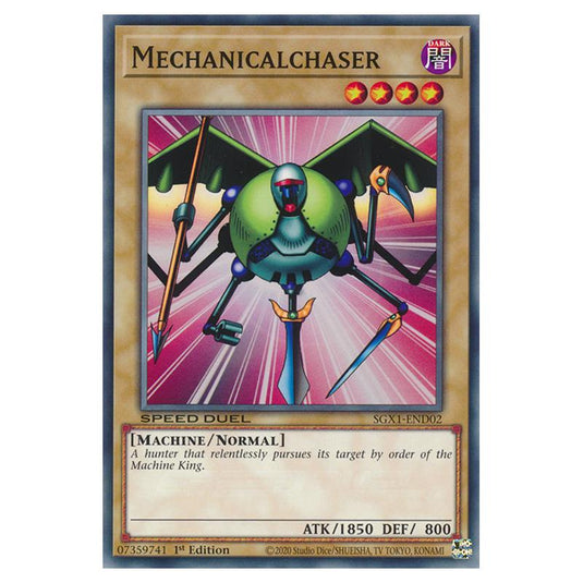 Yu-Gi-Oh! - Speed Duel GX - Duel Academy Box - Mechanicalchaser (Common) SGX1-END02