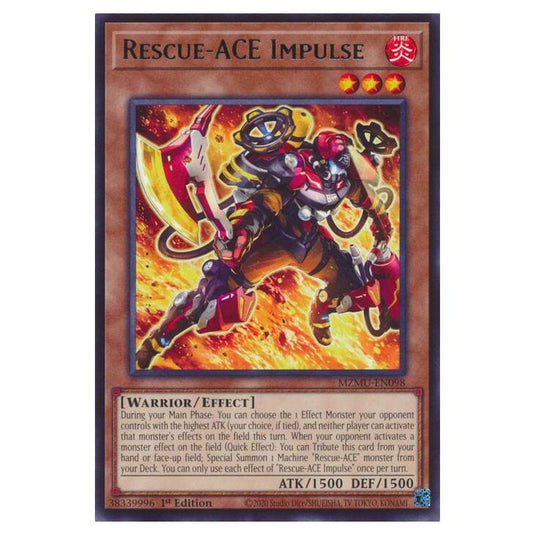 Yu-Gi-Oh! - Maze of Muertos - Rescue-ACE Impulse (Rare) - MZMU-EN098