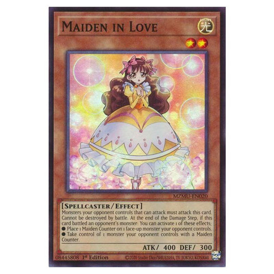 Yu-Gi-Oh! - Maze of Muertos - Maiden in Love (Super Rare) - MZMU-EN020