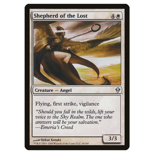 Magic The Gathering - Zendikar - Shepherd Of The Lost - 34/249