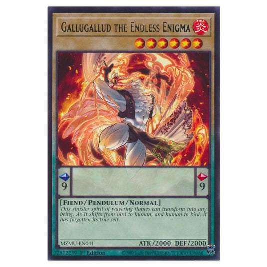 Yu-Gi-Oh! - Maze of Muertos - Gallugallud the Endless Enigma (Rare) - MZMU-EN041