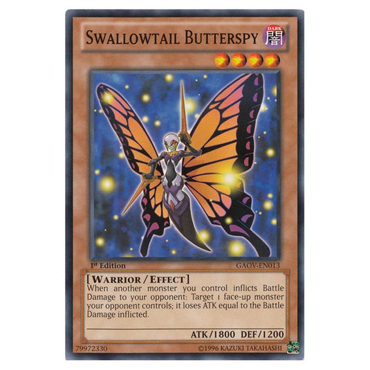 Yu-Gi-Oh! - Galactic Overlord - Swallowtail Butterspy (Common) GAOV-EN013