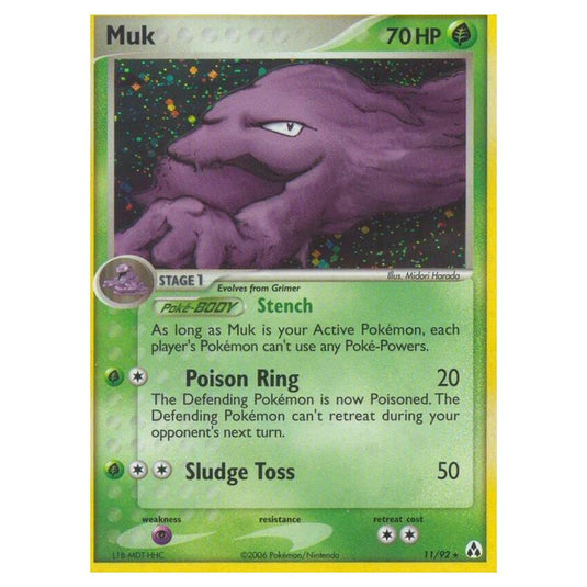 Pokemon - EX Legend Maker - Muk - 11/92