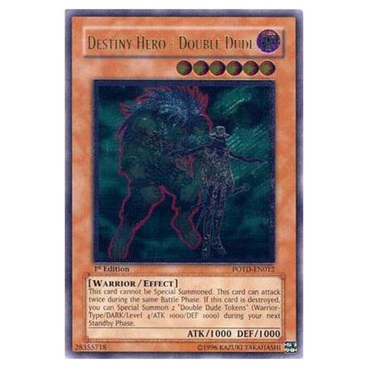 Yu-Gi-Oh! - Power of the Duelist - Destiny HERO - Double Dude (Ultimate Rare) POTD-EN012