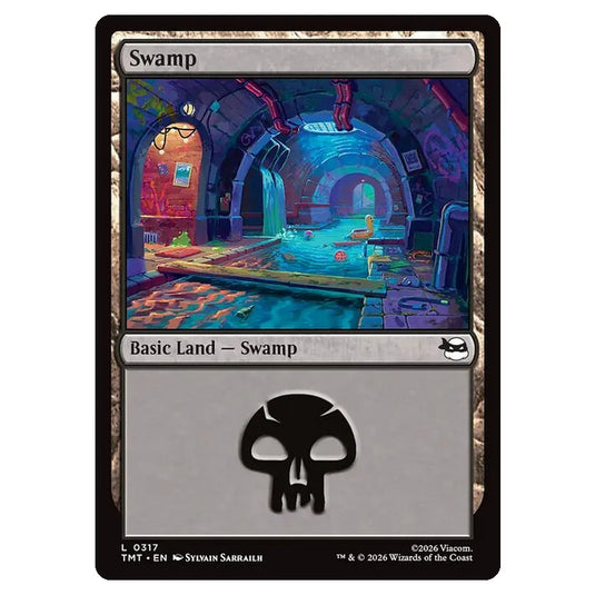 Magic The Gathering - Teenage Mutant Ninja Turtles - Swamp - 0317