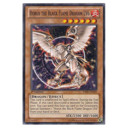 Yu-Gi-Oh! - Starter Deck - Kaiba Reloaded - Horus the Black Flame Dragon LV6 (Common) YSKR-EN020