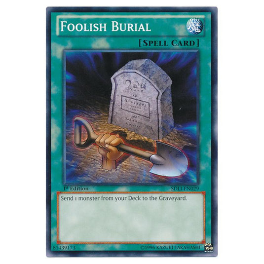 Yu-Gi-Oh! - Realm of Light Structure Deck - Foolish Burial (Common) SDLI-EN029
