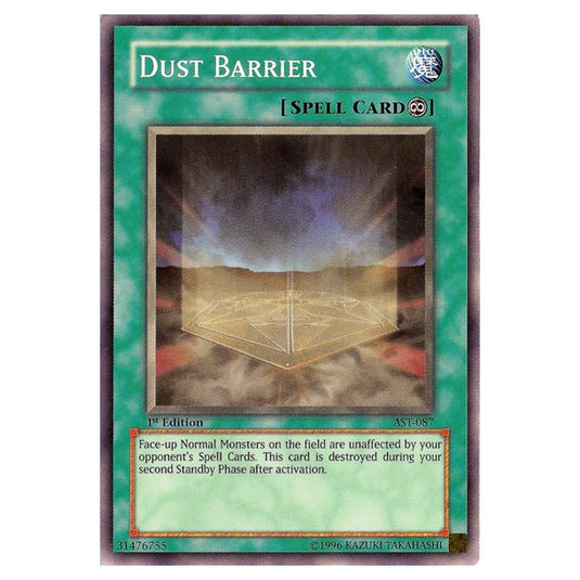 Yu-Gi-Oh! - Ancient Sanctuary - Dust Barrier (Common) AST-087