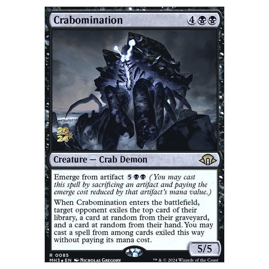 Magic The Gathering - Modern Horizons 3 Promos - Crabomination - 85s (Foil)