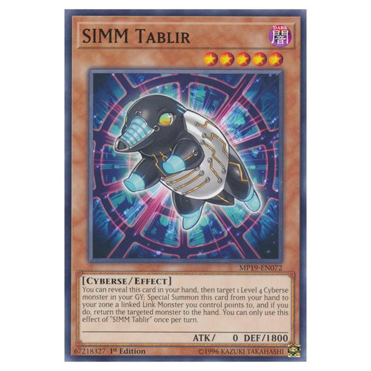 Yu-Gi-Oh! - 2019 Gold Sarcophagus Tin Mega Pack - SIMM Tablir (Common) MP19-EN072