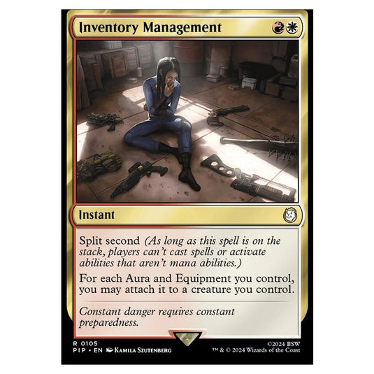 Magic The Gathering - Universes Beyond - Fallout - Inventory Management - 0105