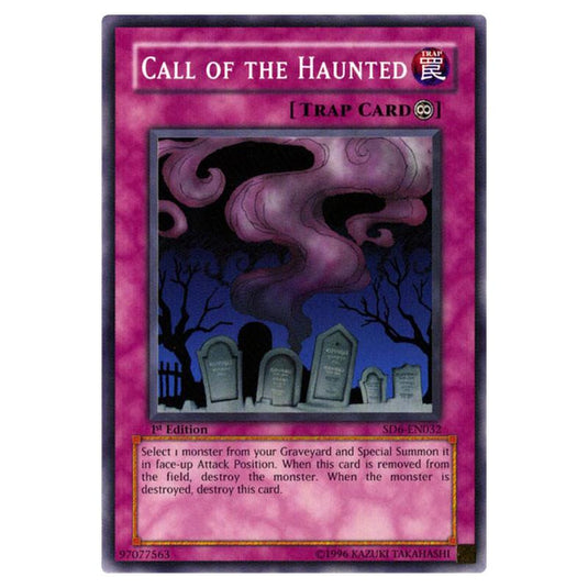 Yu-Gi-Oh! - Structure Deck - Spellcaster's Judgment - Call of the Haunted (Common) SD6-EN032