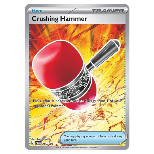 Pokemon - Mega Evolution - Pitch Black - Crushing Hammer - 105/084