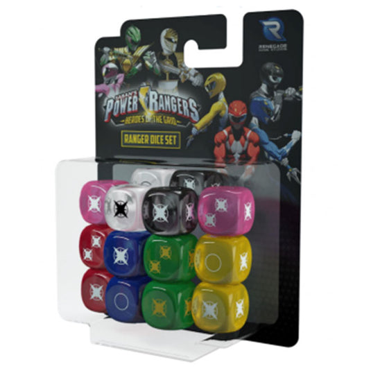 Power Rangers - Heroes of the Grid - Ranger Dice Set