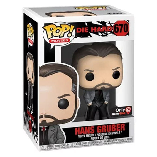 Funko POP! -Die Hard - Hans Gruber (Beat Up) - Vinyl Figure #670