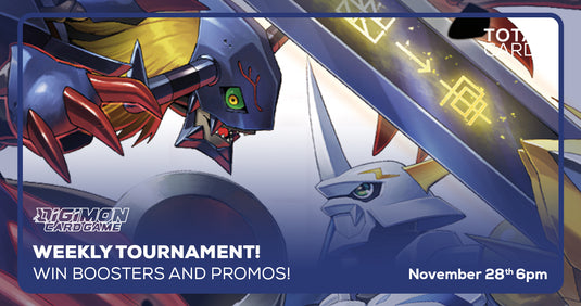 Digimon - Weekly Tournament - Thursday 6pm (28/11/24)