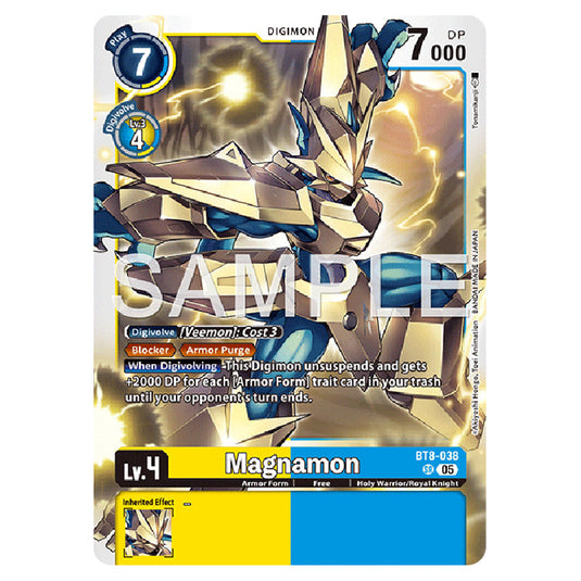 Digimon Card Game - AD01 - Digimon Generation - Magnamon - (SR)