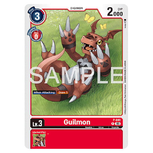 Digimon Card Game - AD01 - Digimon Generation - Guilmon - (P)
