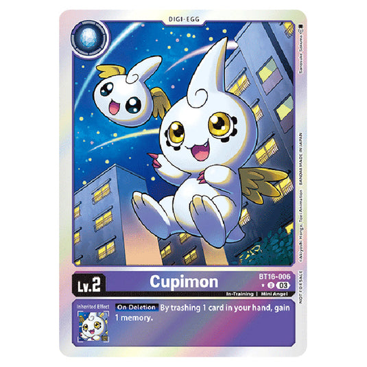 Digimon Card Game - BT16 Beginning Observer - Cupimon - (Alternative Art) - BT16-006a