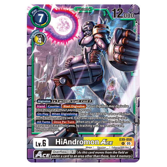 Digimon Card Game - EX-09: Extra Booster Versus Monsters - HiAndromon - (R) - EX9-056