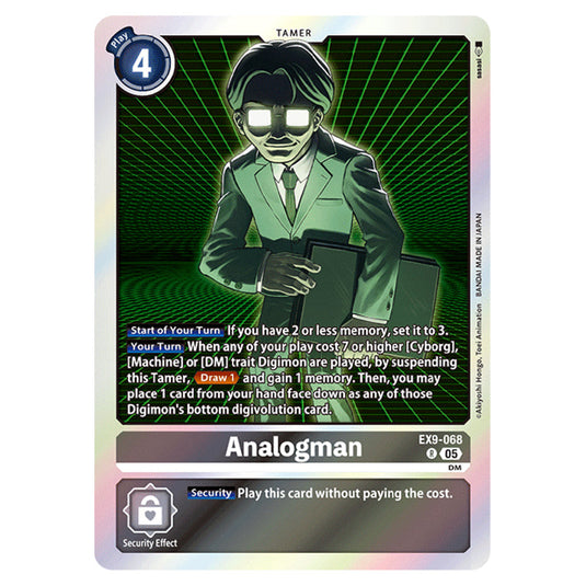Digimon Card Game - EX-09: Extra Booster Versus Monsters - Analogman - (R) - EX9-068
