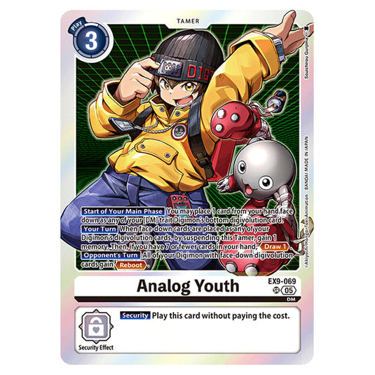 Digimon Card Game - EX-09: Extra Booster Versus Monsters - Analog Youth - (SR) - EX9-069