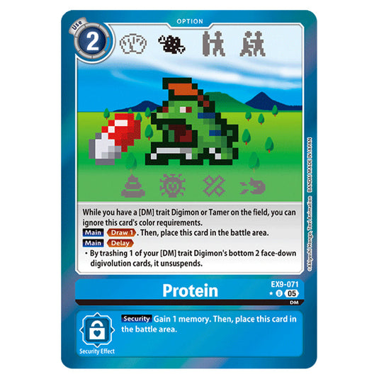 Digimon Card Game - EX-09: Extra Booster Versus Monsters - Protein - (Alternative Art) - EX9-071a