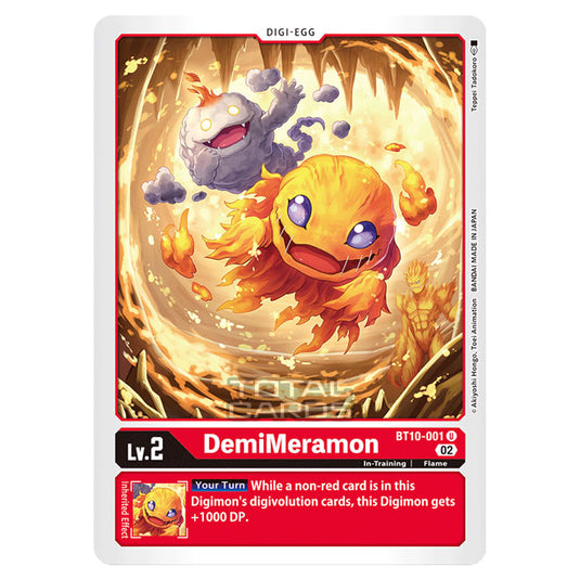 Digimon Card Game - BT10 - Xros Encounter - DemiMeramon (U) - BT10-001