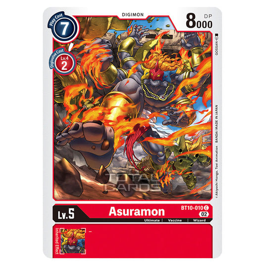 Digimon Card Game - BT10 - Xros Encounter - Asuramon (C) - BT10-010