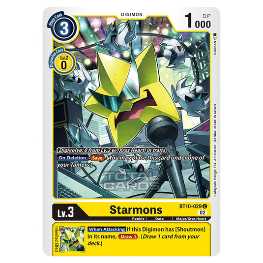 Digimon Card Game - BT10 - Xros Encounter - Starmons (C) - BT10-029