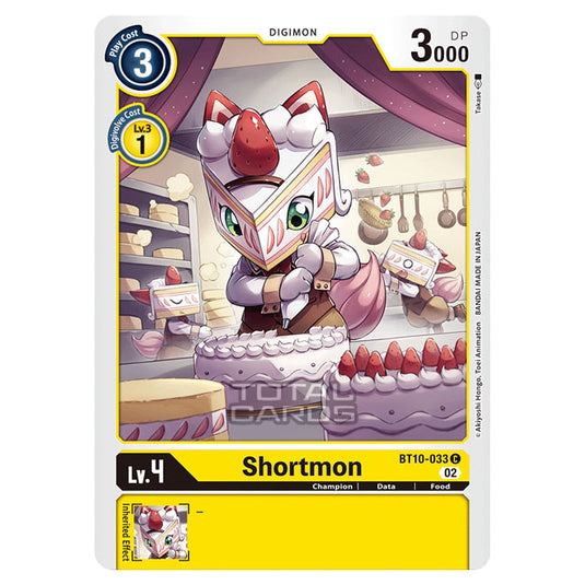 Digimon Card Game - BT10 - Xros Encounter - Shortmon (C) - BT10-033